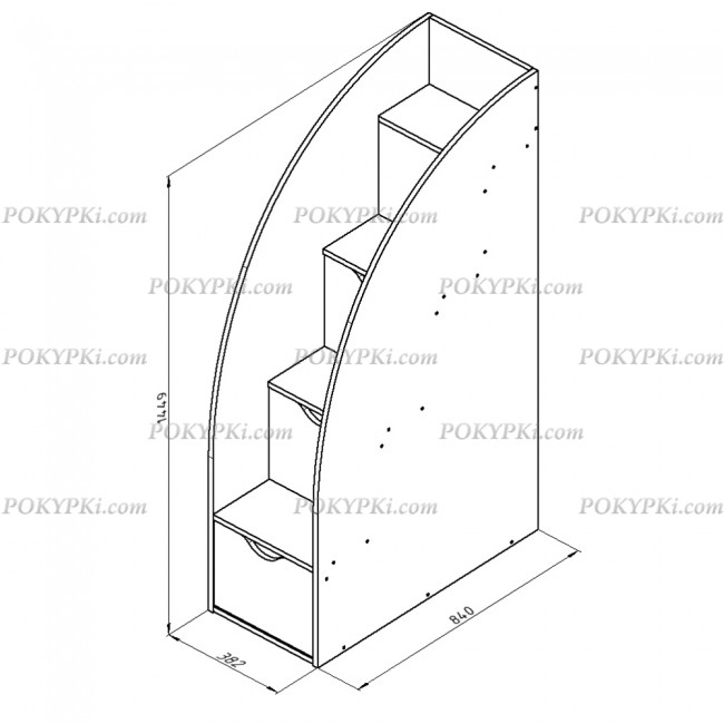 Модульная детская комната Дельта 15 Модульная детская комната Дельта 15