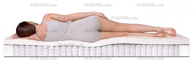 Упругий, умеренно мягкий матрас. Упругий, умеренно мягкий матрас.