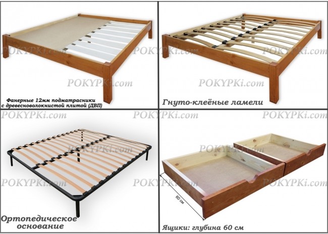 Кровать Смайл-доп. опции на выбор Кровать Смайл-доп. опции на выбор