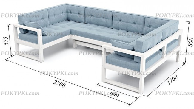 Диван Астер П-образный Диван Астер П-образный