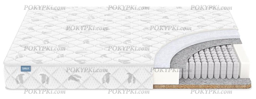Матрас Dimax Оптима 500 Мидл Хард