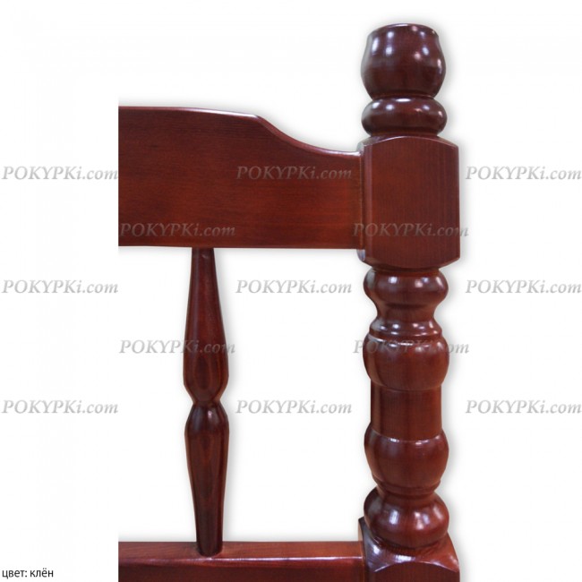 Кровать Смайл с тремя спинками-балясины Кровать Смайл с тремя спинками-балясины