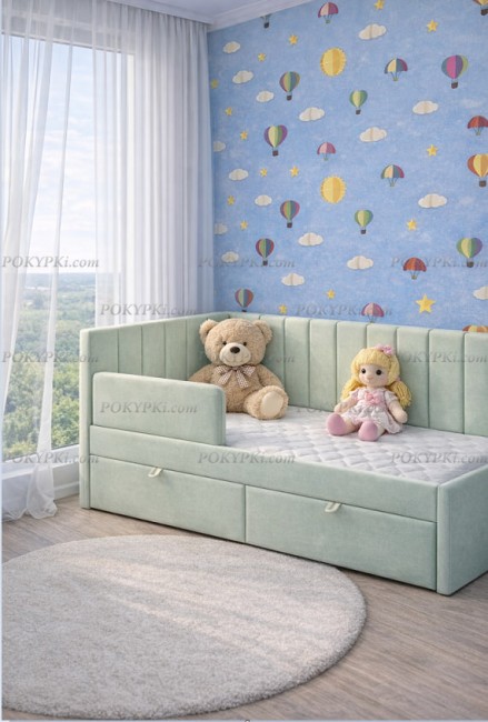 Угловая кровать Лапушка