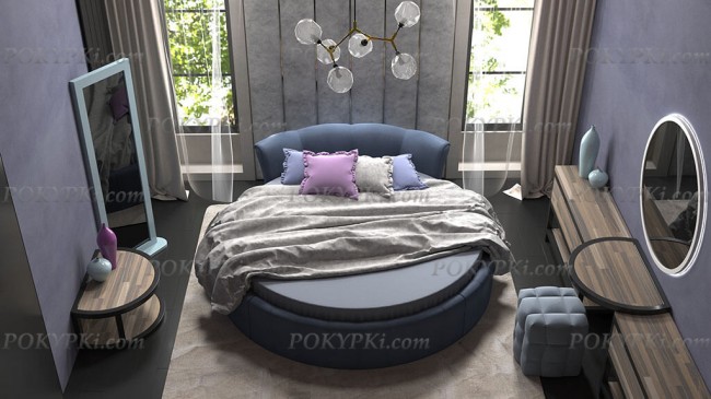 Круглая кровать Жемчужина