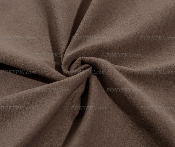 Круглая кровать Жемчужина, велюр velutto23