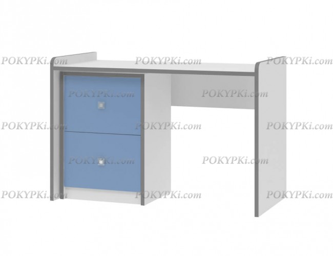 Компьютерный стол Дельта Сильвер с тумбочкой (тумбочка покупается отдельно) Компьютерный стол Дельта Сильвер с тумбочкой (тумбочка покупается отдельно)