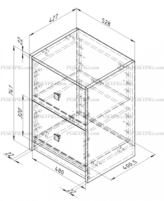 Тумба Дельта Сильвер 24.03 Тумба Дельта Сильвер 24.03