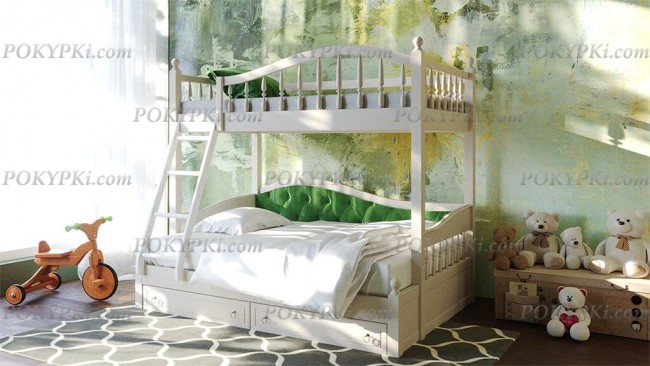 Двухъярусная кровать Никки 3 Двухъярусная кровать Никки 3