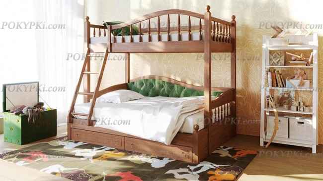 Двухъярусная кровать Никки 3 Двухъярусная кровать Никки 3