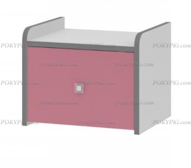 Прикроватная тумбочка Дельта Сильвер 24.04 Прикроватная тумбочка Дельта Сильвер 24.04